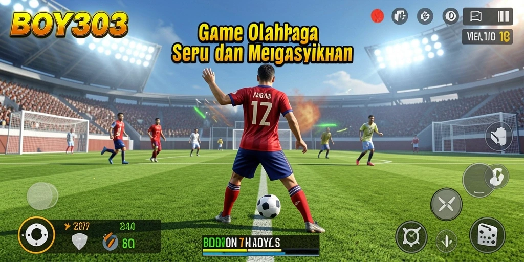 Tampilan gameplay menarik dari BOY303 menampilkan laga olahraga seru.