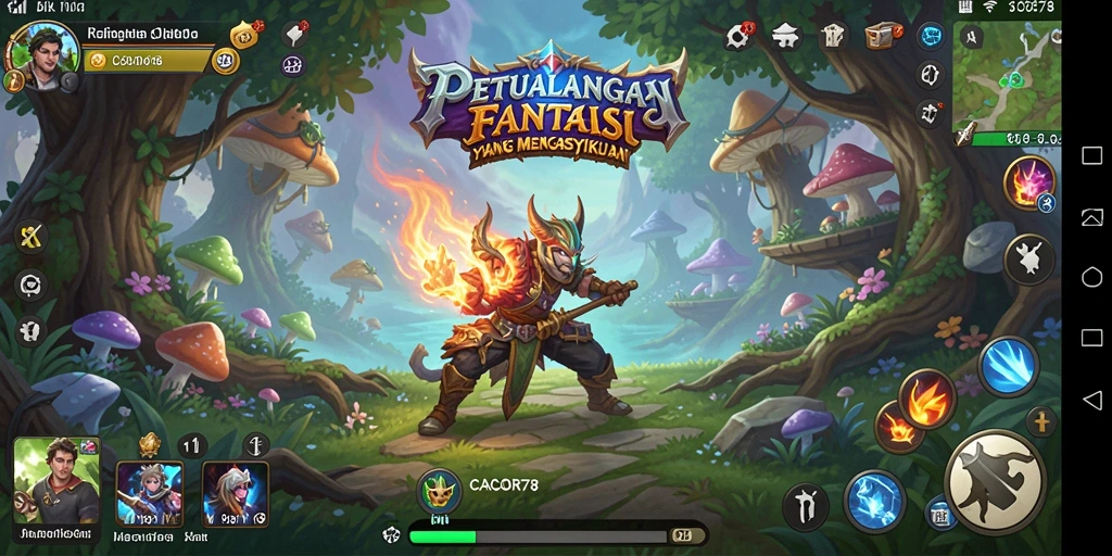 Gameplay seru dan menarik di dunia fantasi CACOR78.