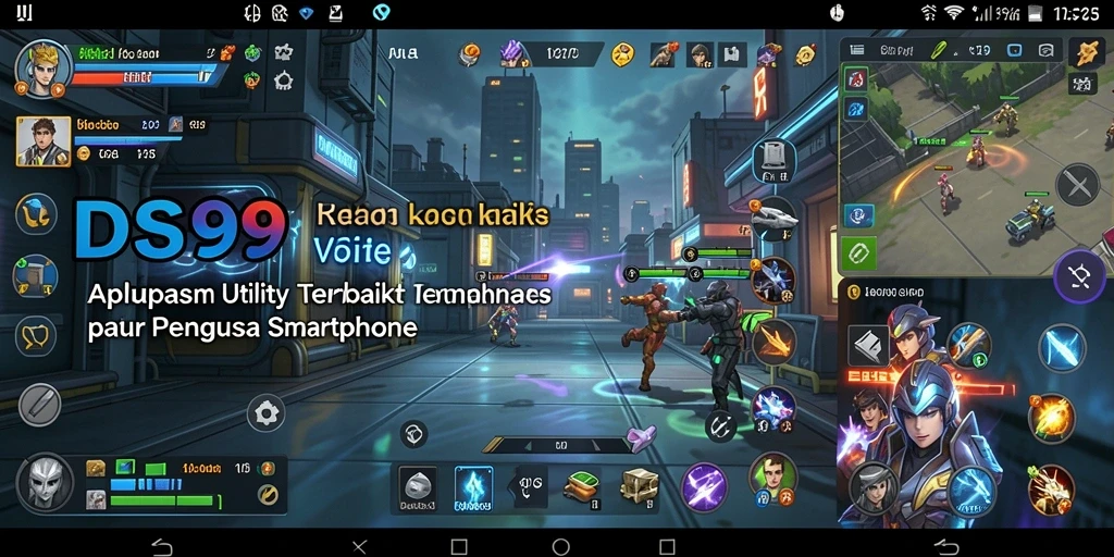 Tampilan antarmuka DS99 yang intuitif dan ramah pengguna.
