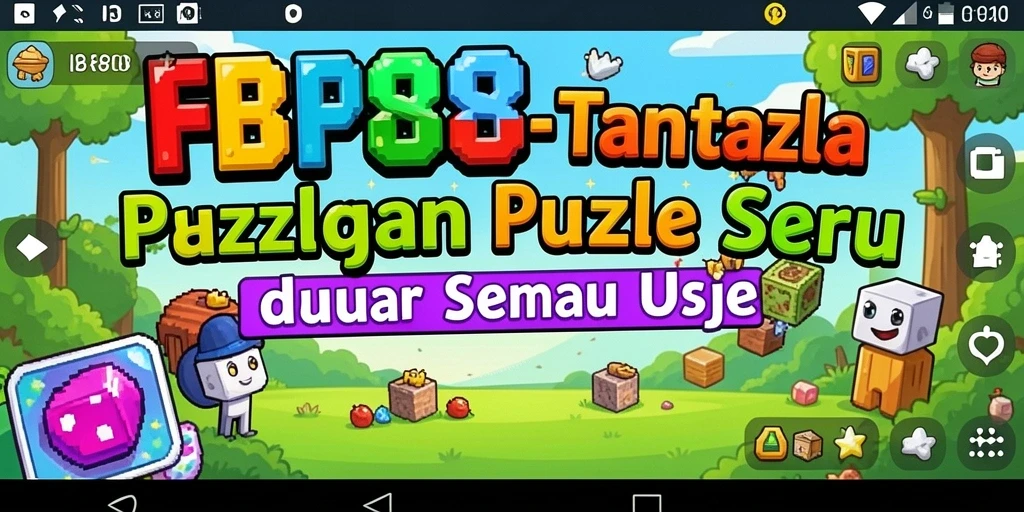 Tampilan gameplay menarik dari FBRP88 dengan berbagai tantangan puzzle.