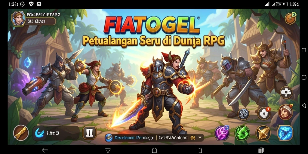 Tampilan gameplay RPG yang seru dan mendalam di FIATOGEL.