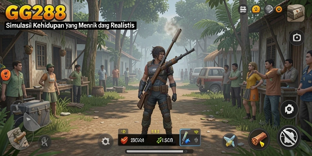 Gameplay GG288 menampilkan interaksi yang dinamis dan grafis yang menawan.