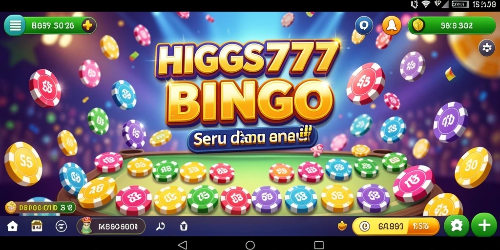 Tampilan gameplay Bingo yang seru dan interaktif.