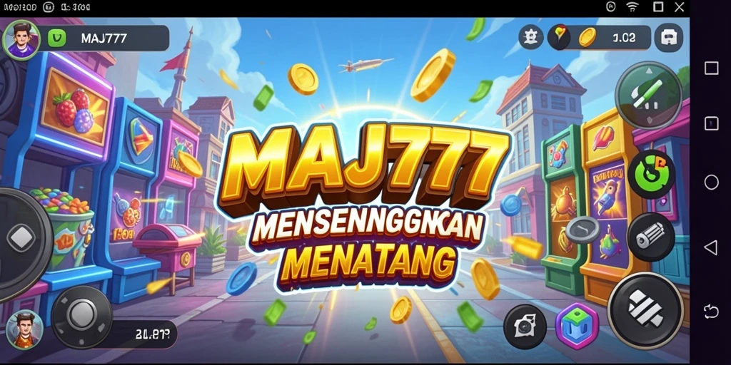 Tampilan gameplay seru dan menarik dari MAJ777 dalam aksi Arcade.