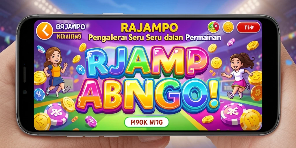 Screenshot gameplay <strong>RAJAMPO</strong> yang menampilkan keseruan permainan Bingo.