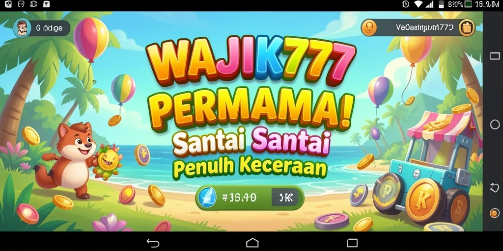 Tampilan gameplay menarik dan penuh warna dari WAJIK777.